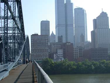 Pittsburgh from Smithfield Street Bridge