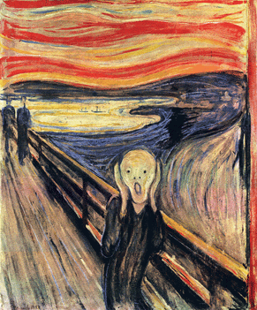 The Scream (by Edvard Munch)